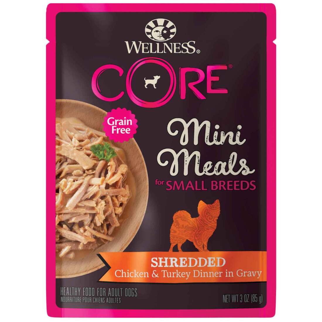 Wellness CORE Natural Grain Free Small Breed Mini Meals Wet Dog Food