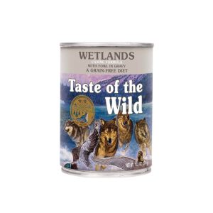 Taste of the Wild® Wetlands Canine® Recipe with Fowl in Gravy, 13.2 ounce can