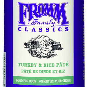 Fromm Classic Turkey & Rice Pate Food for Dogs, 12.5 Ounces
