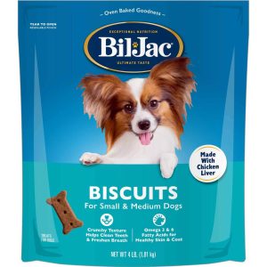 Bil Jac Biscuits Dog Treat, Medium, 4 Pounds