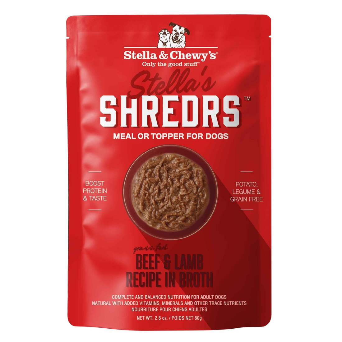 Stella and Chewy Shredrs Dog Topper