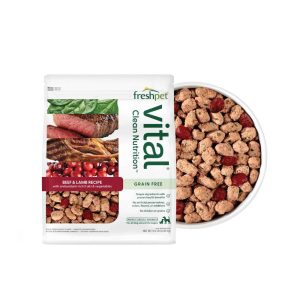 Freshpet Vital, Fresh Dog Food, Grain Free Beef & Lamb Recipe, 5.5 Pounds - Not Available for Delive