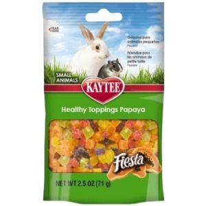 Kaytee Fiesta Healthy Top Papaya Small Animal Treat, 2.5 Ounces