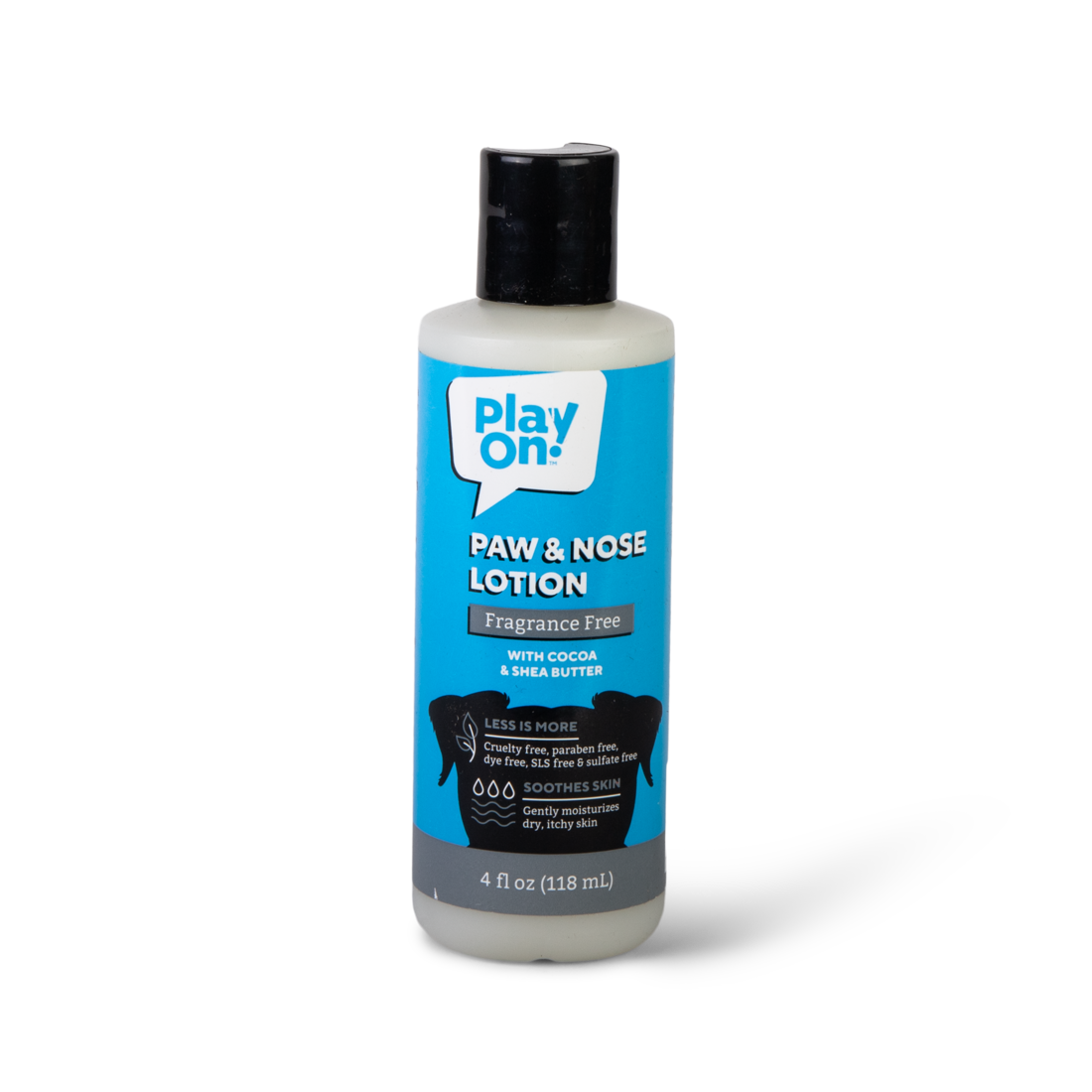Play On Dog Paw and Nose Lotion, No Fragrance, 4 Ounces