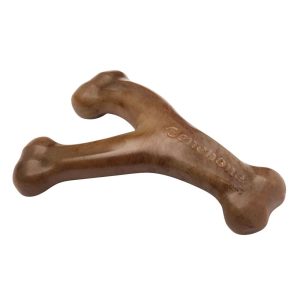 Benebone Wishbone Chew Bacon, Small, 5.3 Inches