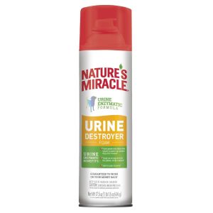 Nature's Miracle Urine Destroyer Foam Dog, Aerosol Foam, 17.5 ounces