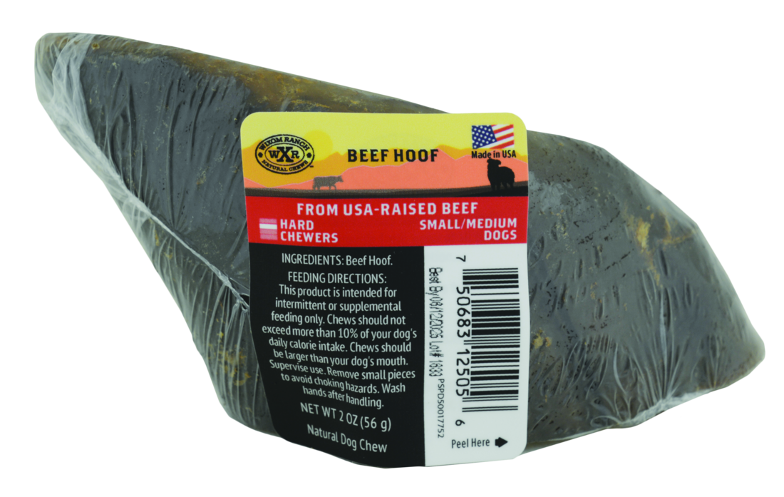 Wixom Ranch Natural Chews Beef Hoof