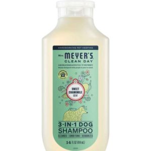 Mrs Meyers 3 In 1 Sweet Chamomile Dog Shampoo, 14 Ounces