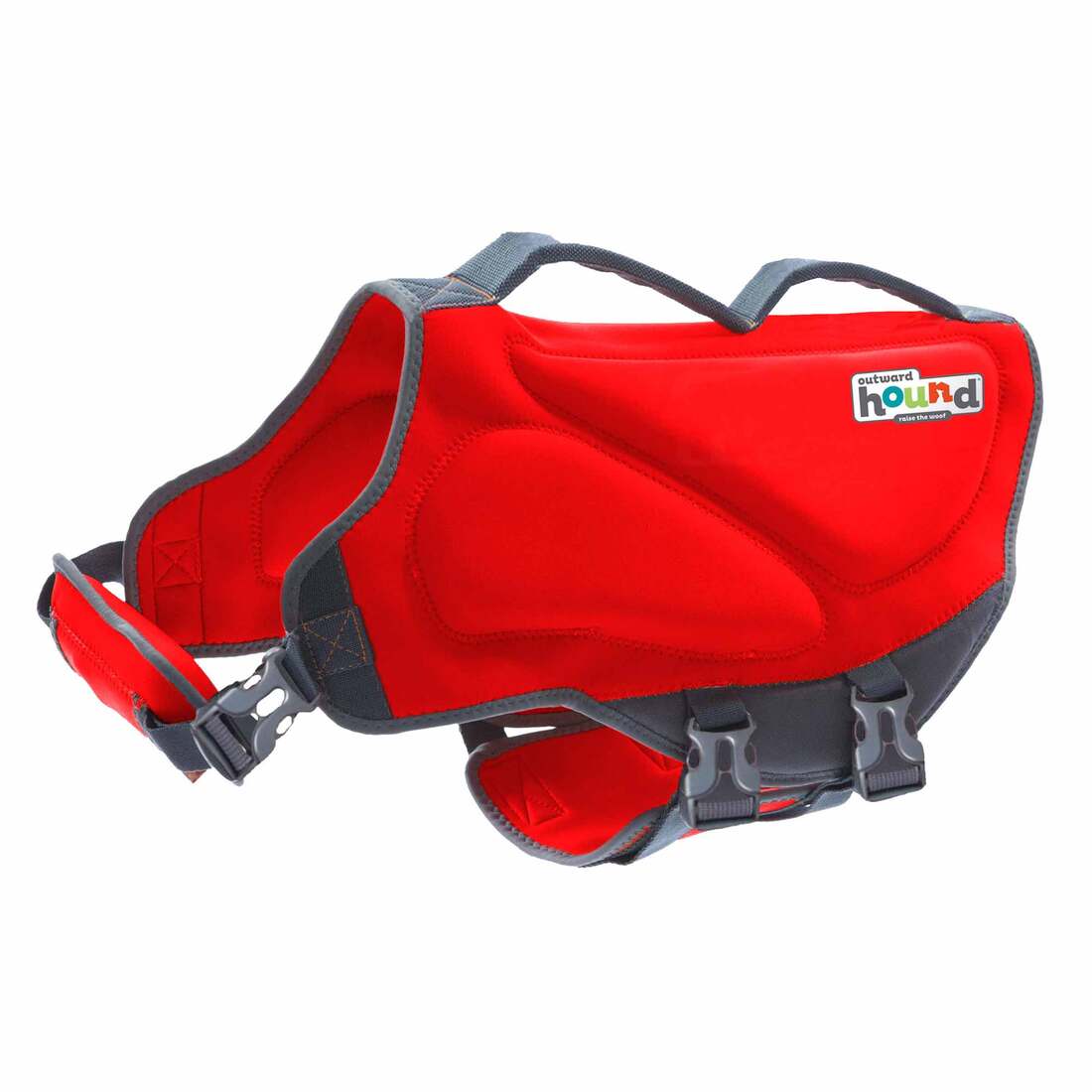 Outward Hound Dawson Swim Life Jacket, Red - Image 4
