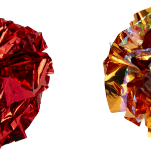 Play On Jumbo Mylar Ball Cat Toys, 2 Count