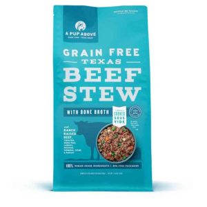 A Pup Above Texas Beef Stew Recipe Frozen Gently Cooked Dog Food, 7 Pound Bag - Not Available For De