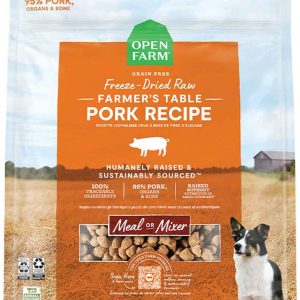 Open Farm Freeze Dried Morsels Pork Dog Food
