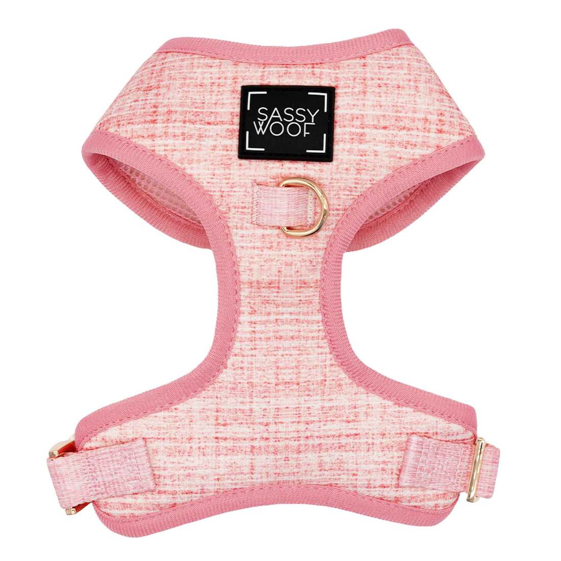 Sassy Woof Adjustable Dog Harness, Dolce Rose - Image 3