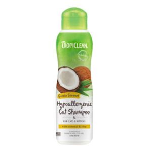 Tropiclean Cat/Kitten Shampoo, Hypoallergenic/Gentle Coco, 12 Ounces
