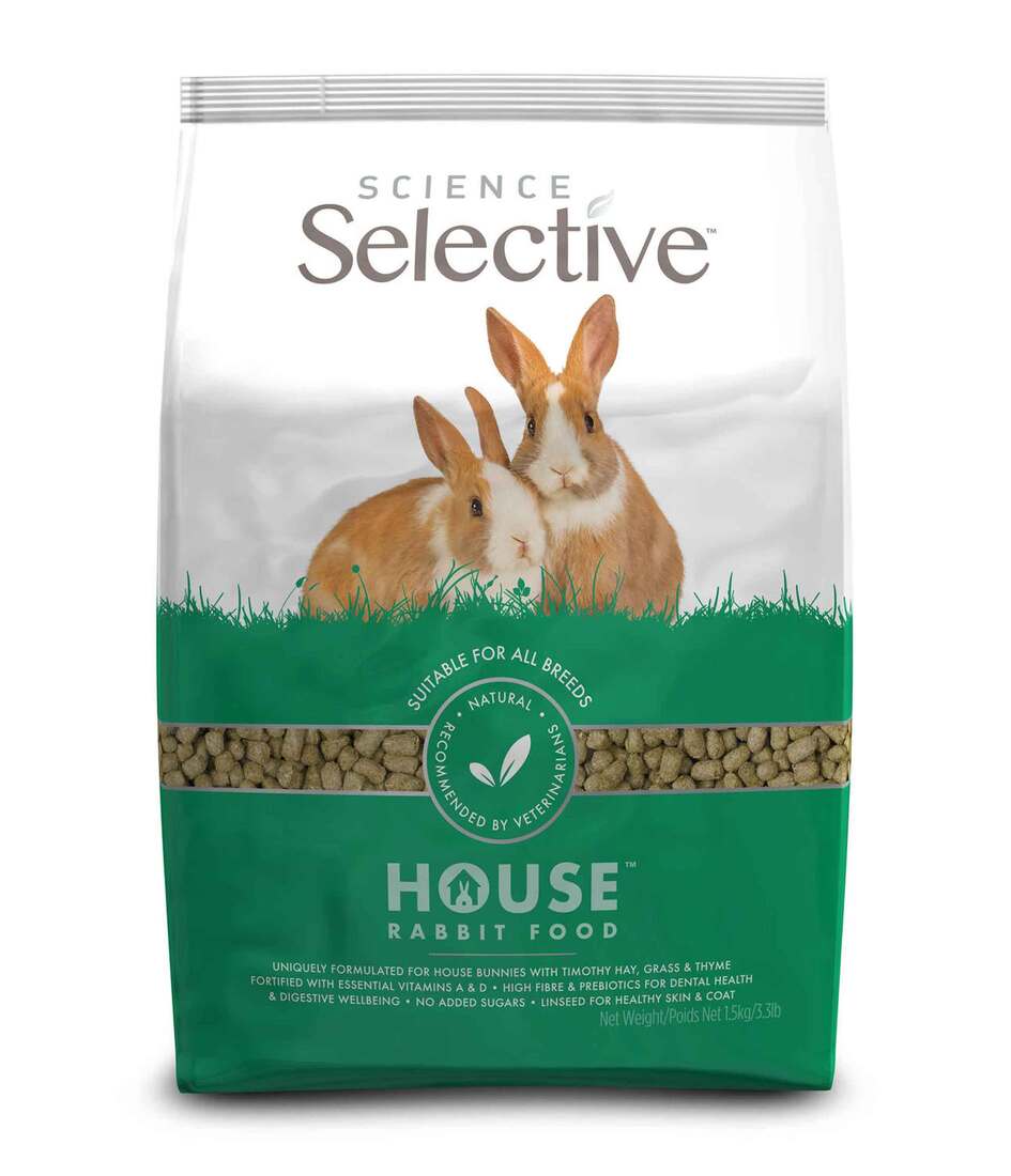 Science Selective House Rabbit Food, 3.3 Pounds