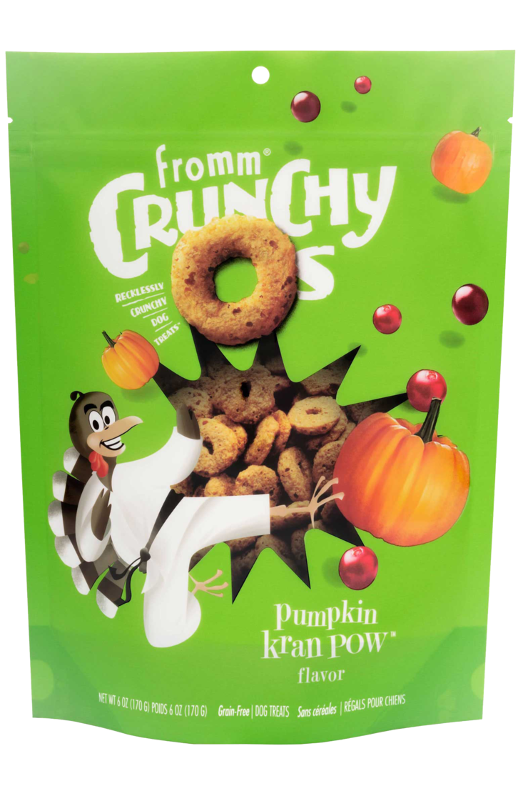 Fromm Crunchy Os® Pumpkin Kran Pow® Flavor Dog Treats, 6 Ounces
