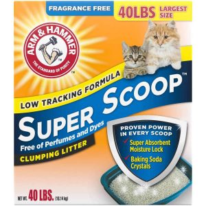 Arm & Hammer Clumping Super Scoop Fragrance Free Cat Litter