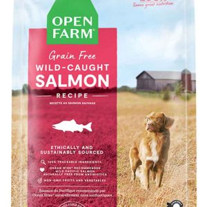 Open Farm Grain Free Kibble Dry Dog Food, Wild Salmon, 22 Pounds