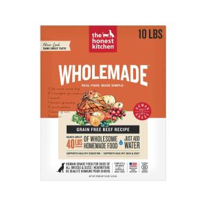 The Honest Kitchen Wholemade™ Grain Free Dog Food, Beef, 10 Pound Box