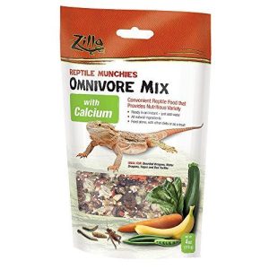 Zilla Food Reptile Munchie Omnivore W/Calcium 4 Ounces
