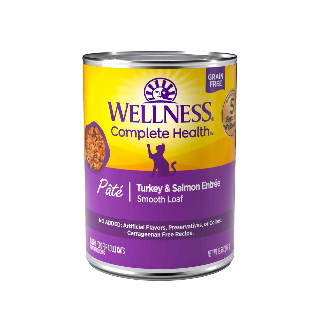 Wellness Complete Health Grain Free Canned Cat Food, Pate - Image 11