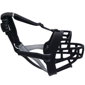 Coastal® Soft Basket Muzzle, Black