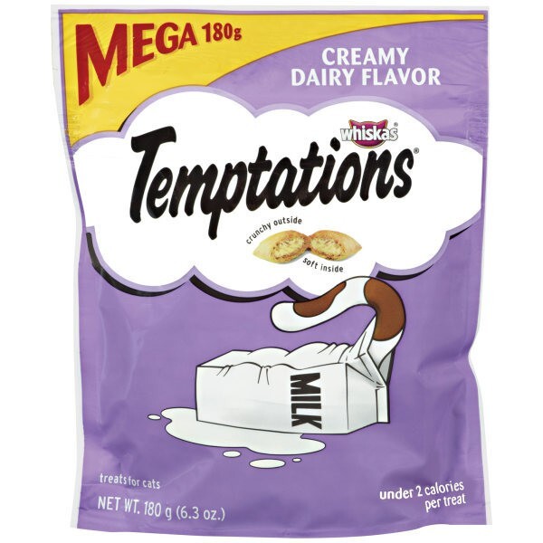 Temptations Classic Treats for Cats Creamy Dairy Flavor, 6.3 Ounces