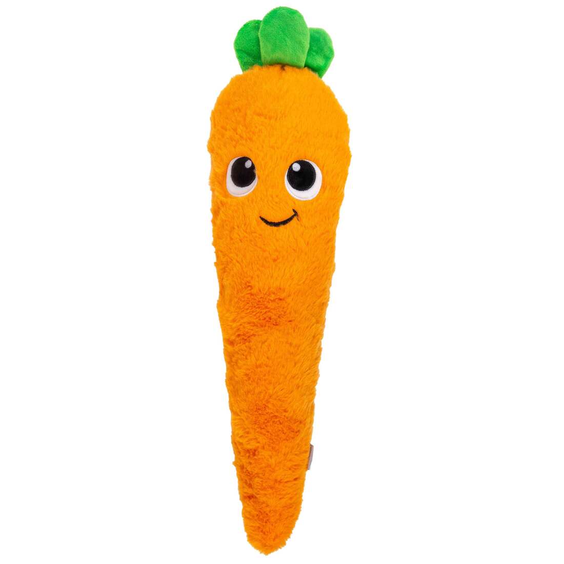 Outward Hound Veggie Palz Carrot Dog Toy, Orange
