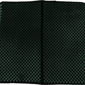 Play On Dual Layer Grid Cat Litter Mat, Black, 28in X 24in