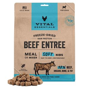 Vital Essentials® Freeze-Dried Raw Mixer Dog Food,  Soft Nibs,