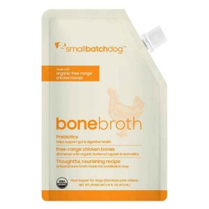 Smallbatch Dog Shelf Stable Organic Chicken Bone Broth, 16 Ounces