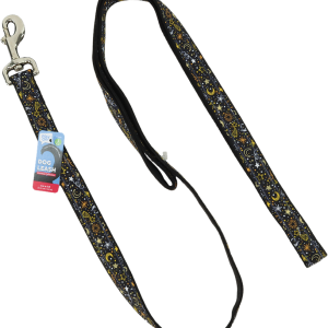 Play On Puffy Dog Leash, Moon/Stars