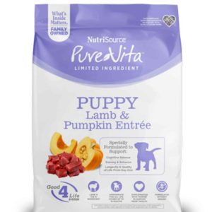 PureVita Puppy Grain‑Free Lamb with Pumpkin Dry Dog Food