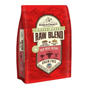 Stella & Chewy's Dog Raw Blend Kibble, Red Meat Recipe for Small Breeds, 10 Pounds