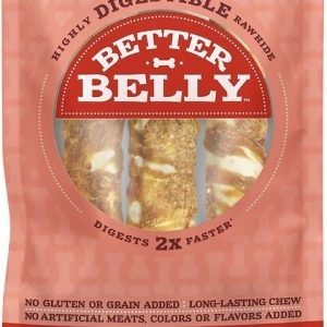Better Belly Lamb Large Roll Dog Treats, 3 Count