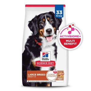 Hill's Science Diet Adult Large Breed Dry Dog Food, Lamb Meal & Rice Recipe, 33 Pound Bag