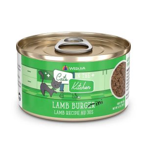 Weruva Cats in the Kitchen Natural Wet Cat Food, Lamb Burger-ini Lamb, 3 Ounces