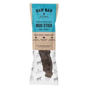 Vital Essentials Raw Bar Freeze Dried Raw Moo Stick Dog Treat, 0.5 Ounces
