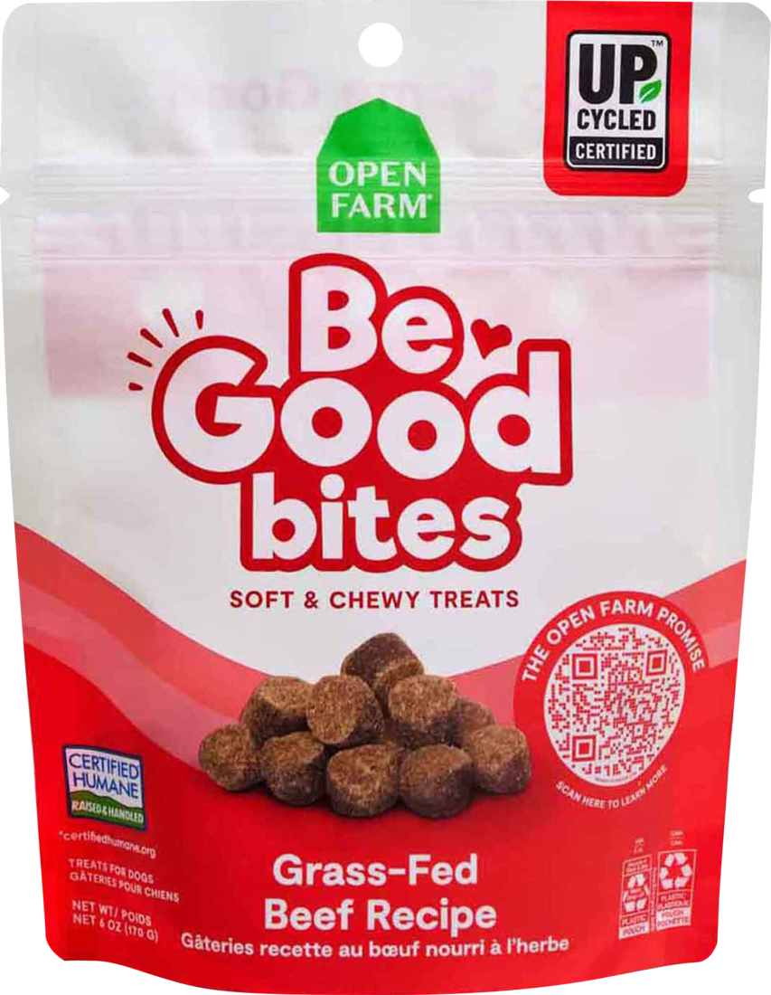 Open Farm Soft and Chewy Be Good Bites Dog Treats, Chicken