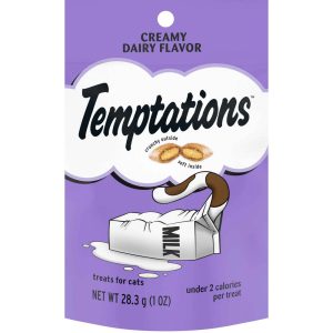 Whiskas Temptations Creamy Dairy Cat Snacks & Treats
