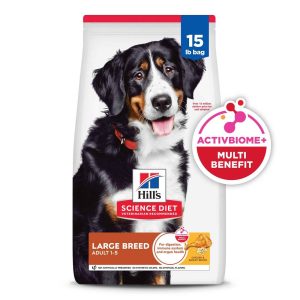 Hill's Science Diet Adult Large Breed Dry Dog Food, Chicken & Barley Recipe, 15 Pound Bag