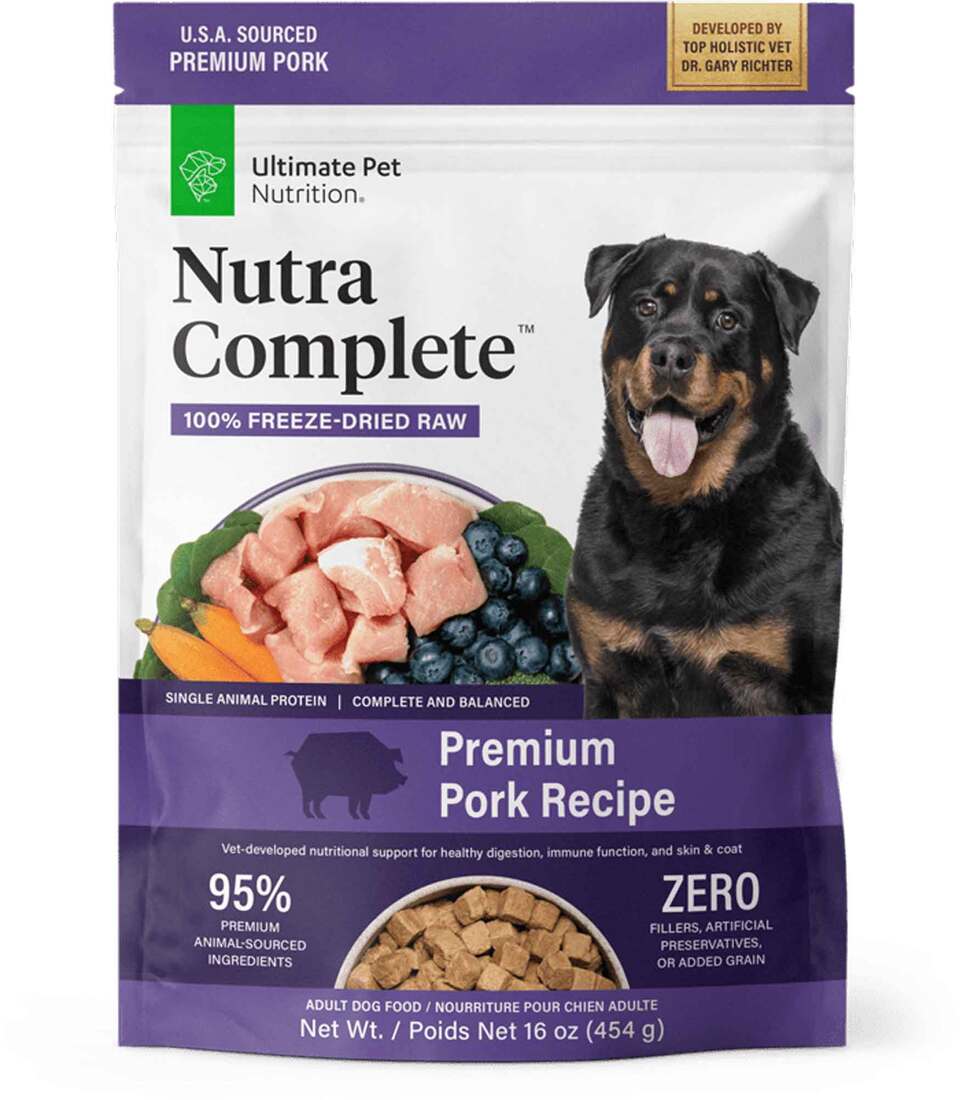 Ultimate Pet Nutrition Nutra Complete Freeze Dried Raw Dog Food