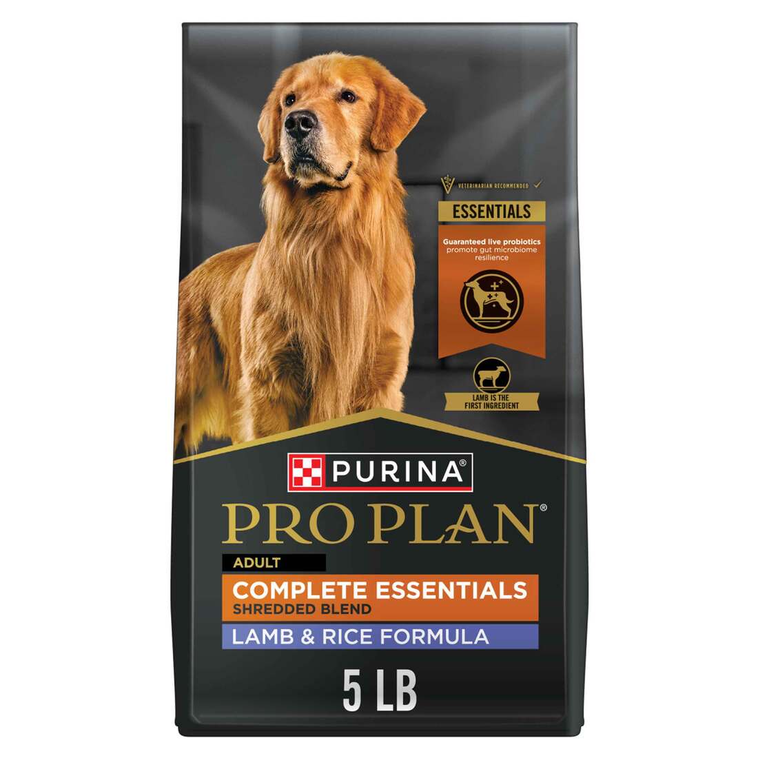Purina Pro Plan High Protein Dog Food With Probiotics for Dogs, Shredded Blend Lamb & Rice Formula - Image 4
