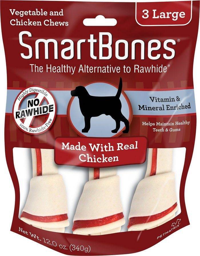 SmartBones Chicken Large Chews, 3 Pack