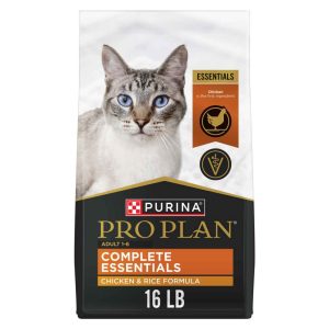 Purina Pro Plan With Probiotics, High Protein Dry Cat Food, Chicken & Rice Formula