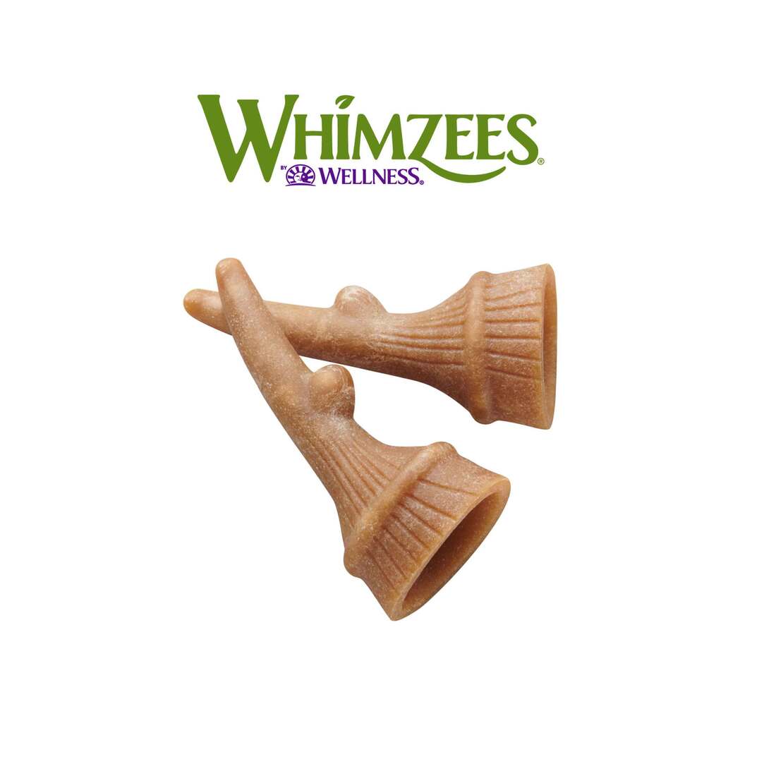 WHIMZEES by Wellness Occupy Antler Medium Breed Dental Dog Treats, 1 Count
