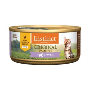Instinct Original Kitten Chicken Wet Cat Food, 5.5 Ounce Can