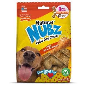 Nylabone Nubz Chicken Dog Chew