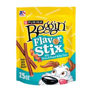 Purina ​​Beggin' Flavor Stix With Bacon & Peanut Butter Flavor​