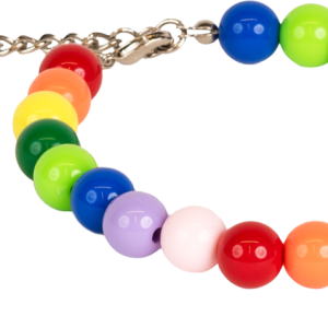 Play On Pride Smiley Necklace, Extra Small/Small